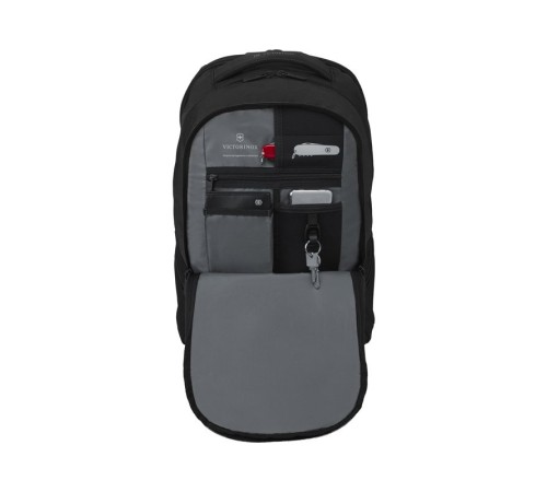 Рюкзак VICTORINOX VX Sport Evo Deluxe Backpack, чёрный, полиэстер, 35x25x48 см, 28 л