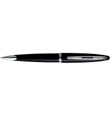 Шариковая ручка Waterman Carene Black Sea ST. Детали дизайна: посеребрение.