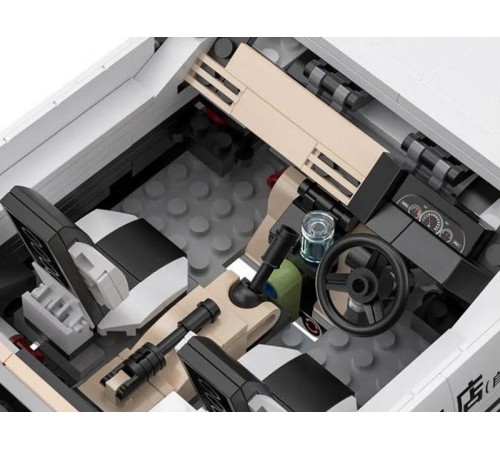 Конструктор CADA автомобиль Toyota AE86 TRUENO 1/12 (1324 детали)