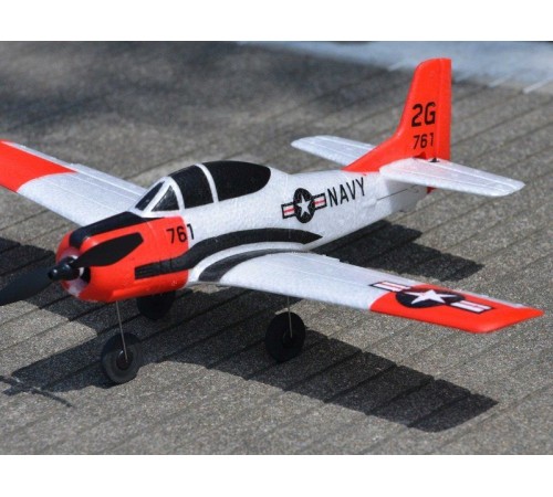 Радиоуправляемый самолет Volantex RC T28 400мм 2.4G 4ch LiPo RTF with Gyro