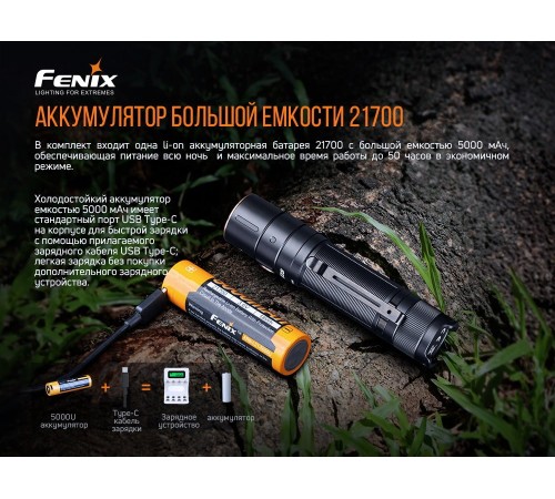 Фонарь Fenix E35 V3.0