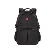Рюкзак SWISSGEAR чёрный, полиэстер, 33х15х45 см, 22 л