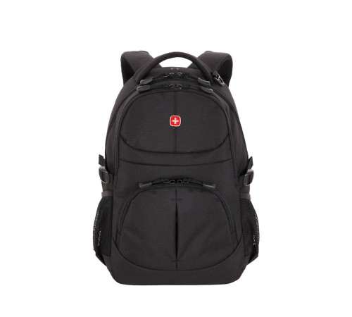 Рюкзак SWISSGEAR чёрный, полиэстер, 33х15х45 см, 22 л