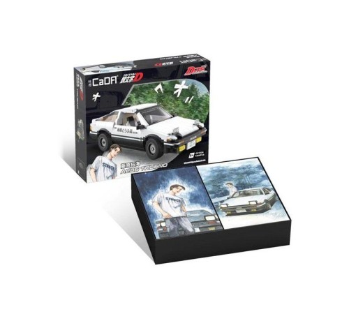 Конструктор CADA автомобиль Toyota AE86 TRUENO 1/12 (1324 детали)