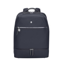 Рюкзак VICTORINOX Victoria Signature Deluxe Backpack, синий, нейлон/кожа, 32x18x39 см