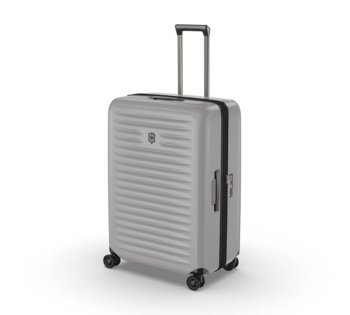 Чемодан VICTORINOX Airox Advanced, серо-белый матовый, 100% поликарбонат Makrolon, 50x32x75 см, 103
