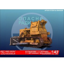 Сборная модель Red Iron Models Бульдозер 