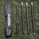 Стойка для тента Naturehike NH20PJ040 алюминиевый сплав 2.4 м, 4 секции, цвет черный, 6927595782538