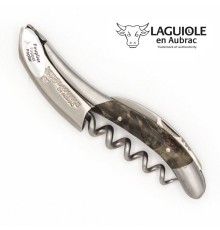 Штопор Laguiole En Aubrac Sommelier Peuplier, черно-зеленый