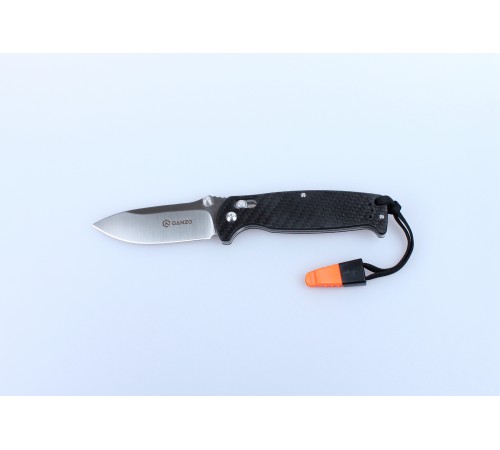 Нож Ganzo G7411-WS карбон, G7411-CF-WS