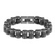 Браслет ZIPPO Bike Chain Bracelet, серый, нержавеющая сталь, 22 см