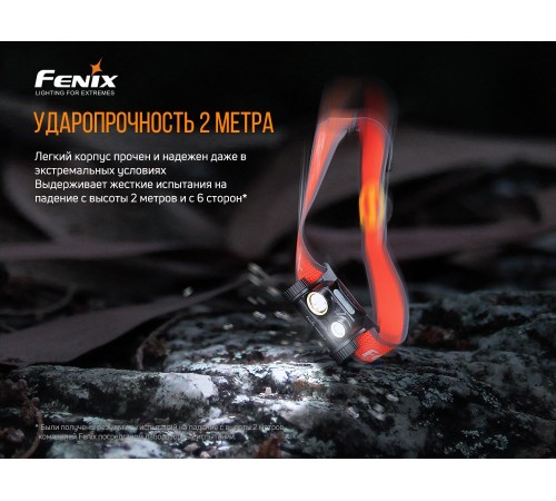 Налобный фонарь Fenix HM65R-T Cree XP-G2 S3, черный