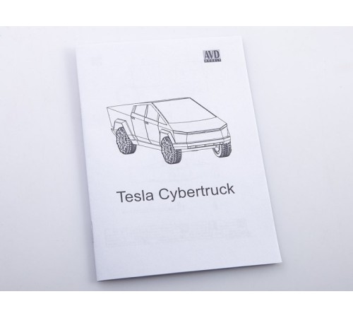 Сборная модель AVD Tesla Cybertruck, 1/43
