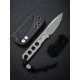Нож CIVIVI Fixed Blade Circulus 10Cr15CoMoV Steel Stonewashed Ostap Hel Design