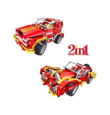 Р/У конструктор Qihui Mechanical Master 2 в 1 Джип и Родстер (472 детали)
