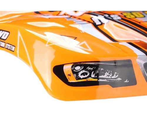 Оранжевый кузов для шорт корса Remo Hobby RH1621