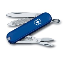 Нож-брелок VICTORINOX Classic SD, 58 мм, 7 функций, синий