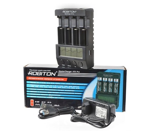 Зарядное устройство Robiton MasterCharger 4T5 Pro, 16901