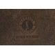 Сумка KLONDIKE «Brady», натуральная кожа в темно-коричневом цвете, 30 х 35 х 7 см