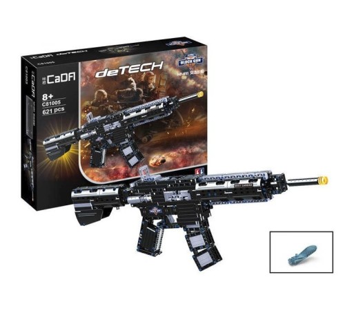 Конструктор CADA deTech штурмовая винтовка M4A1 (621 деталь)