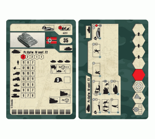 Сборная модель ZVEZDA Немецкий танк Т-IV F2, 1/100