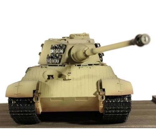 Радиоуправляемый танк Torro King Tiger, башня Henschel (Metal Edition) 1/16, ВВ-пушка V3.0 2.4G RTR