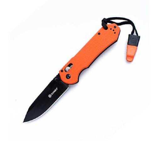 Нож Ganzo G7453-WS оранжевый, G7453-OR-WS