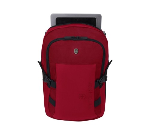 Рюкзак VICTORINOX VX Sport Evo Compact Backpack, красный, полиэстер, 31x18x45 см, 20 л