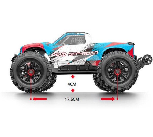 Радиоуправляемый монстр MJX Hyper Go 16208 Brushless 4WD 2.4G LED 1/16 RTR