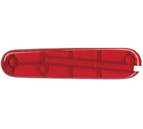 Задняя накладка для ножей VICTORINOX 84 мм, пластиковая, полупрозрачная красная