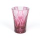 Стакан TAJIMA GLASS Звездные грани 240 мл, золотисто-красный