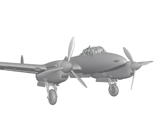 Сборная модель ZVEZDA Пикирующий бомбардировщик Пе-2, 1/48