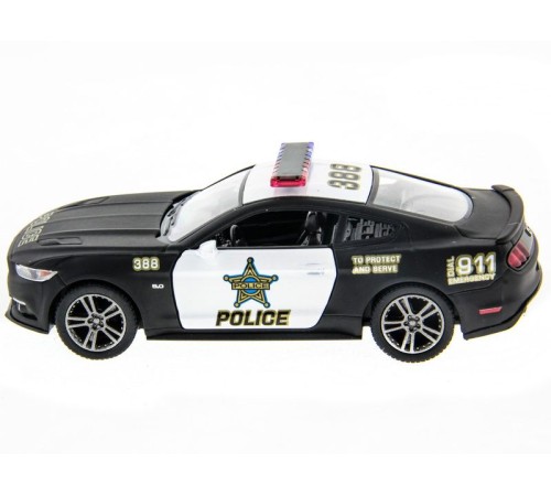 Машина Kinsmart 1:38 Ford Mustang GT 2015 (Police) инерция (1/12шт.) б/к