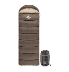 Мешок спальный  Naturehike серия U NH20MSD07, платиново-серый, 6927595764381