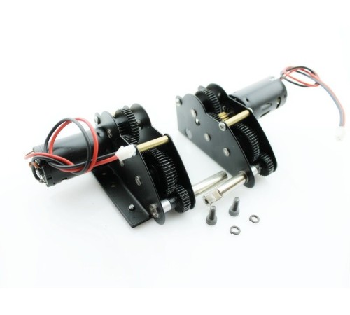 Редуктора Taigen стальные, 3в1, 18kRPM, для танков Panther G & Jagdpanther с подш. и моторами(380)