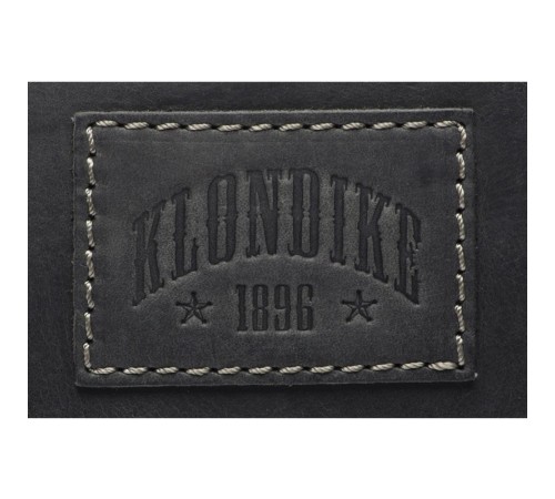 Портфель KLONDIKE Native, натуральная кожа в черном цвете, 40 х 11 х 31 см