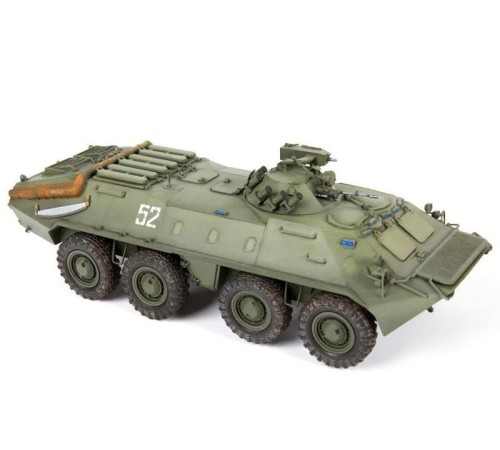 Сборная модель ZVEZDA Российский бронетранспортер БТР-70 с башней МА-7, 1/35