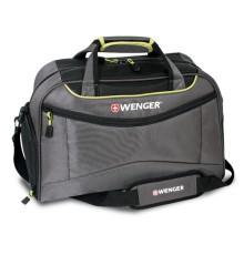 Сумка WENGER, серый/салатовый, полиэстер 900D, 48х24x30 см, 35 л