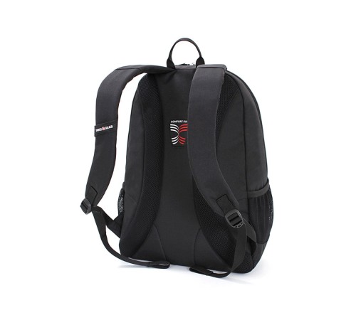 Рюкзак SWISSGEAR чёрный, полиэстер 600D, 33x16,5x46 см, 26л