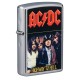 Зажигалка ZIPPO AC/DC® с покрытием Street Chrome™, латунь/сталь, серебристая, матовая, 38x13x57 мм