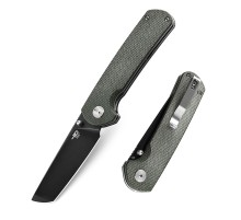 Нож Bestech Sledgehammer сталь D2, рукоять Микарта зеленая