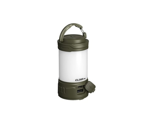 Фонарь кемпинговый Fenix CL26R Pro 650 Lumen (Powerbank) Olive