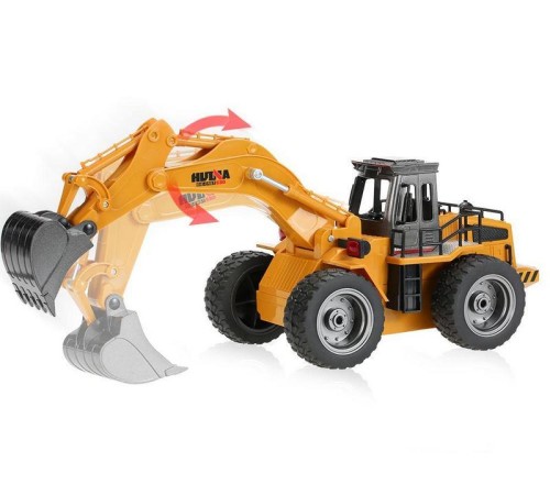 Радиоуправляемый экскаватор HUI NA TOYS 2.4G 6CH 1/18 RTR