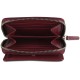 Кошелёк женский BUGATTI Lady Top, на молнии, красный, натуральная воловья кожа, 12х2,5х9 см