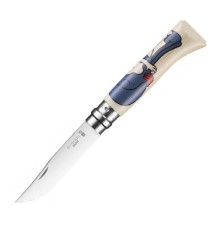 Нож Opinel №8, Edition France by Jeremyville, 002156