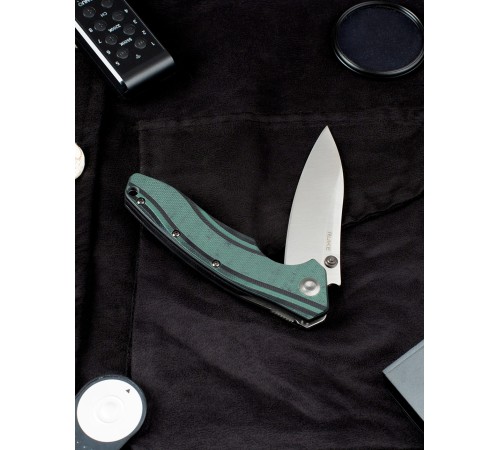 Нож Ruike P841-L черно-зеленый