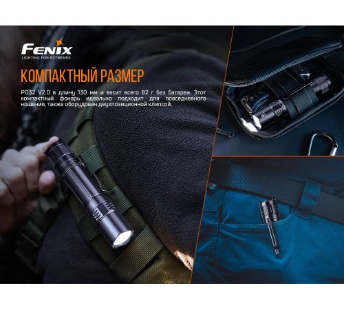 Фонарь Fenix PD32 V2.0, PD32V20