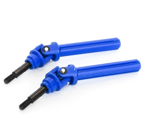 Карданные привода передние для Remo Hobby MMAX, EX3 1/10, тюнинг, синие
