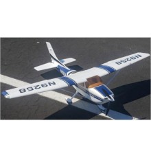 Радиоуправляемый самолет Top RC Cessna 182 синяя 1410мм 2.4G 6-ch LiPo RTF