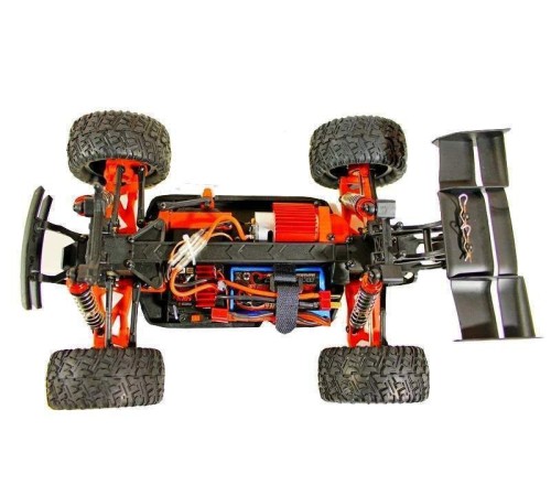 Радиоуправляемая трагги Remo Hobby S EVO-R UPGRADE (синяя) 4WD 2.4G 1/16 RTR